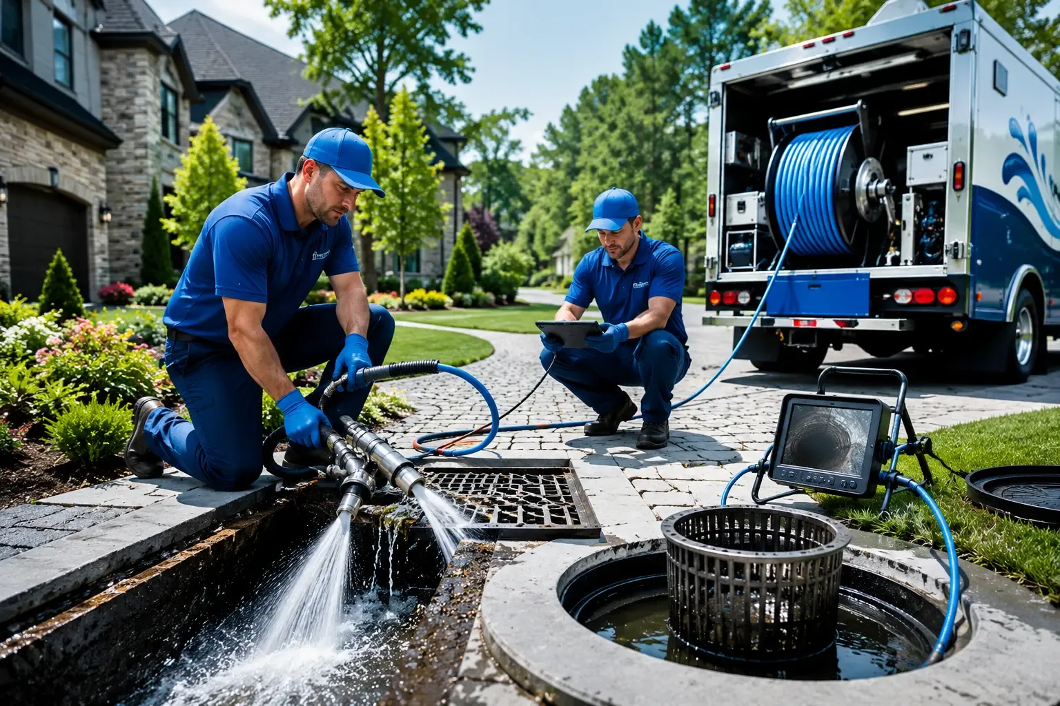 Local outdoor drain cleaning professionals in Hancock, IA