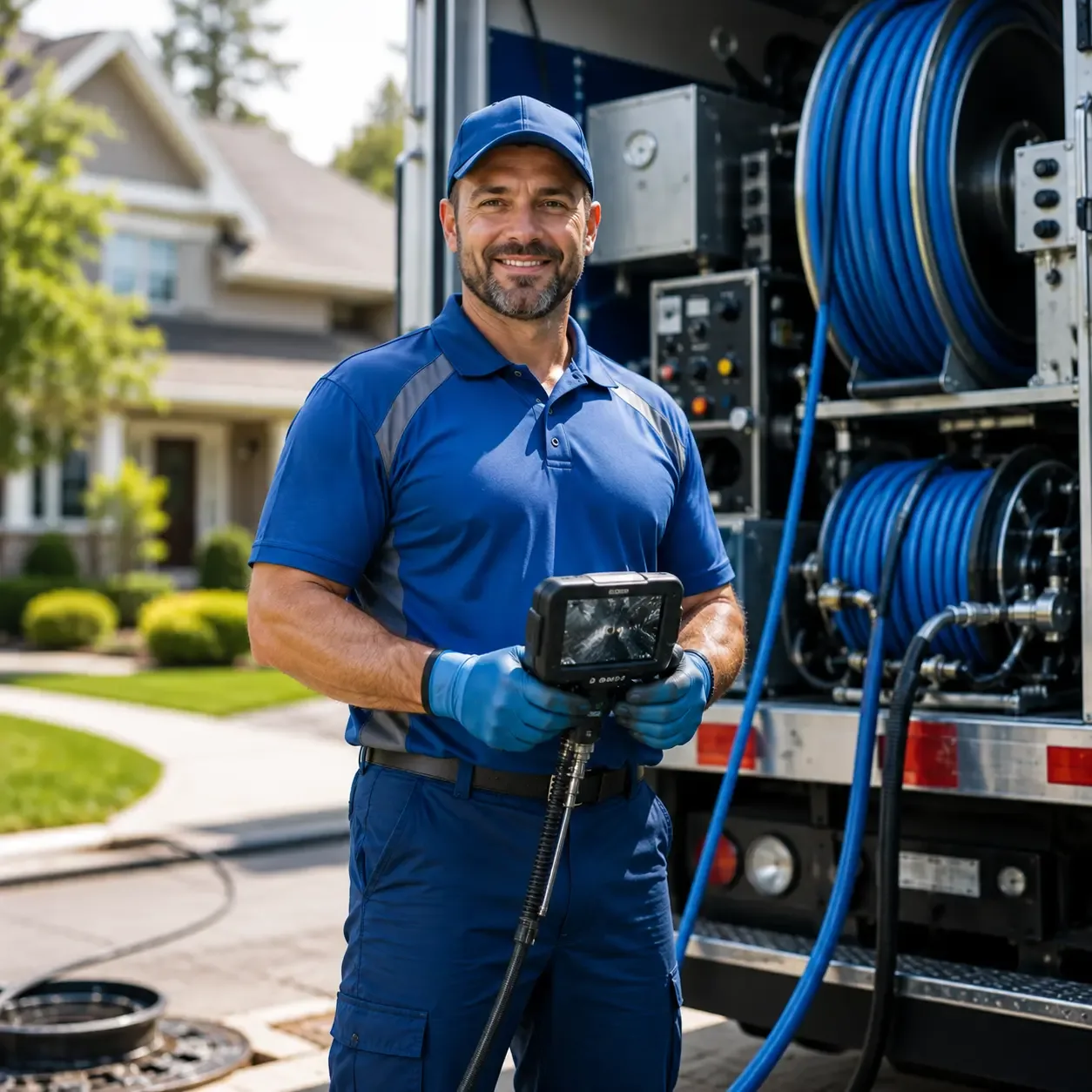 Local outdoor drain cleaning specialists in Hancock, IA